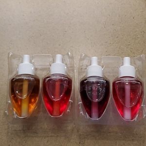 4 brand new Bath & Body works wallflowers